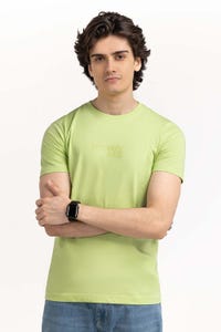 UAE -Green Graphic Tee TS-CNSJ23-131