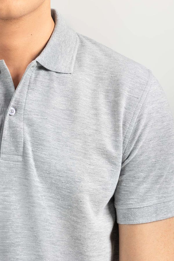 UAE -Grey Basic Signature Polo PKP-SB-123