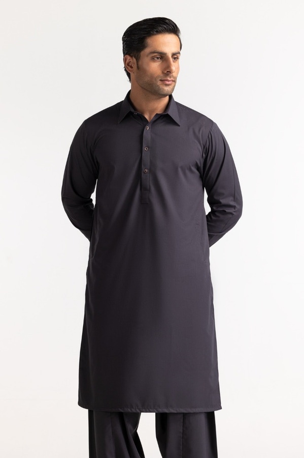 UAE -Grey Basic Suit SK-P24-038