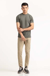 UAE -Grey Basic Tee TS-CNSJ23-202