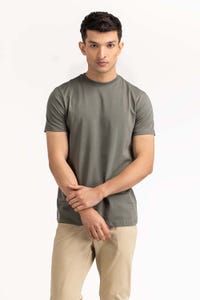 UAE -Grey Basic Tee TS-CNSJ23-202