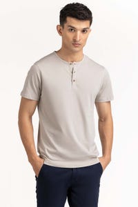UAE -Grey Basic Tee TS-HLSJ23-070