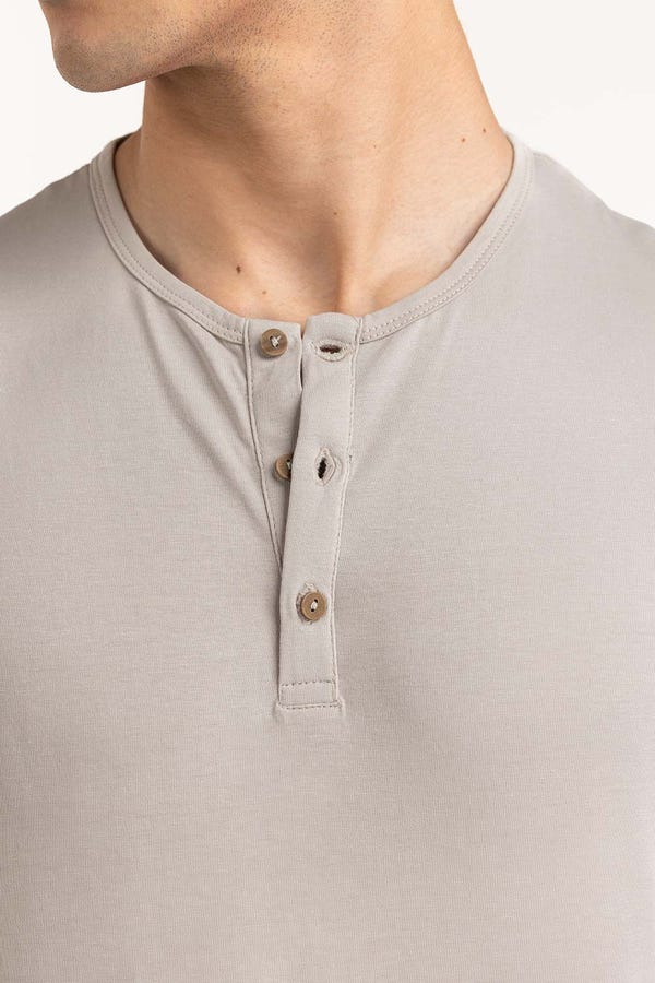 UAE -Grey Basic Tee TS-HLSJ23-070