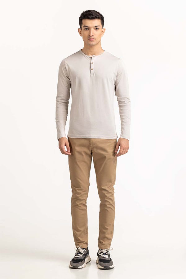 UAE -Grey Basic Tee TS-HLSJ23-074