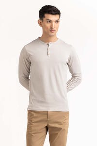 UAE -Grey Basic Tee TS-HLSJ23-074