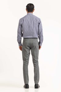 UAE -Grey Checkered Yarn Dyed Formal Shirt FS-YD23-001