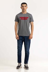 UAE -Grey Graphic Tee TS-CNSJ23-278