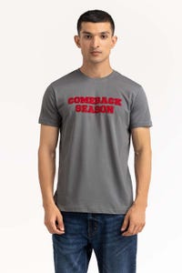 UAE -Grey Graphic Tee TS-CNSJ23-278