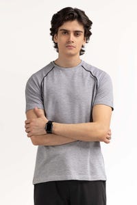 UAE -Grey Sports Tee TS-CNPK23-259