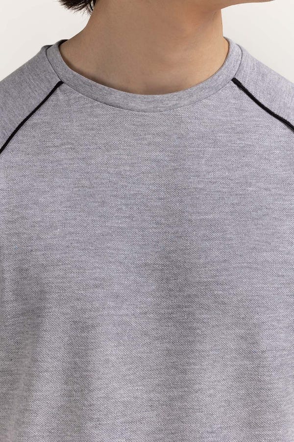 UAE -Grey Sports Tee TS-CNPK23-259