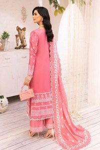 UAE -3PC Embroidered Lawn Unstitched Printed Suit With Embroidered Denting Lawn Dupatta DN-32013