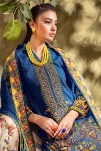 UAE -3PC Embroidered Khaddar Unstitched Suit K-32037