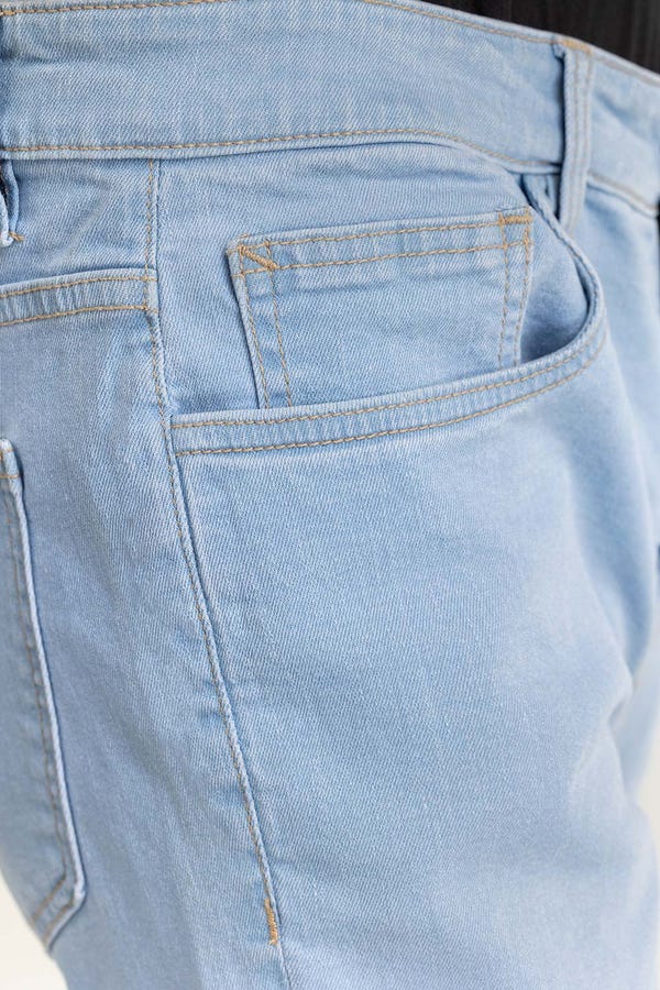 UAE -Ice Blue Basic Jeans 231-121-002 A