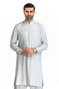 UAE -Ice Grey Basic Suit SK-P22-152