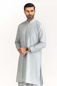 UAE -Ice Grey Basic Suit SK-P22-152