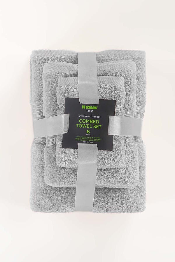 UAE -Iceberg Combed 6 Pcs Towel Set