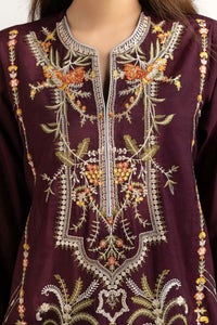 UAE -Luxury Pret Embroidered 3PC Suit ILP-22-161
