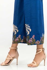 UAE -Luxury Pret Dyed Embroidered Kurti And Trouser ILP-22-56 2PC
