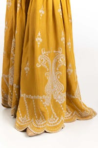 UAE -3 PC Luxury Pret Rawsilk Embroidered Suit ILP-23-169
