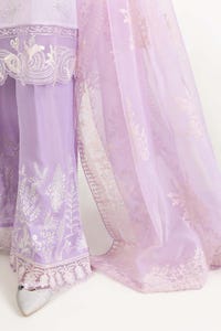 UAE -3 PC Luxury Pret Embroidered Suit ILP-23-184