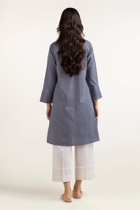 UAE -Dyed Cotton Yarn Dyed Embroidered Shirt GLW-23-36