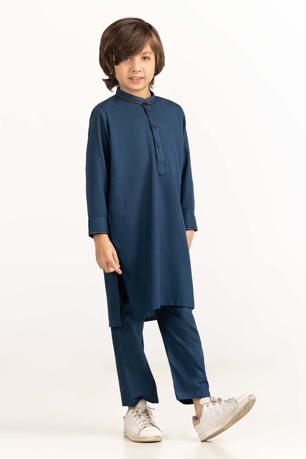 UAE -Ink Blue Basic Suit SK-KS23-001