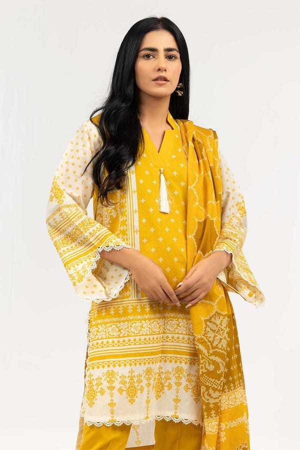UAE -Digital Printed Cambric Suit IPS-22-109 DP 3PC