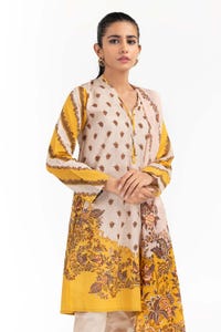 UAE -3PC Printed Cambric Suit IPS-22-135 A