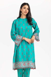 UAE -Digital Printed Cambric Kurti With Trouser IPS-22-157