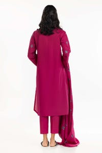 UAE -3PC Cambric Embroidered Suit IPS-22-166