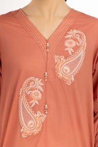 UAE -3PC Cambric Embroidered Suit IPS-22-173