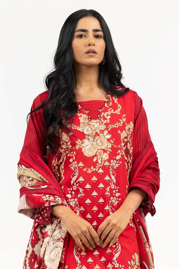 UAE -Digital Print Cambric Suit IPS-22-56 A DP