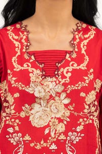 UAE -Digital Print Cambric Suit IPS-22-56 A DP