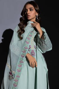 UAE -Embroidered Cambric Suit With Chiffon Dupatta IP-22-91 3PC