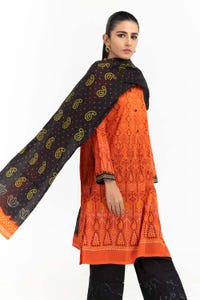 UAE -2PC Digital Printed Cambric Shirt With Dupatta IPS-23-04