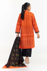 UAE -2PC Digital Printed Cambric Shirt With Dupatta IPS-23-04