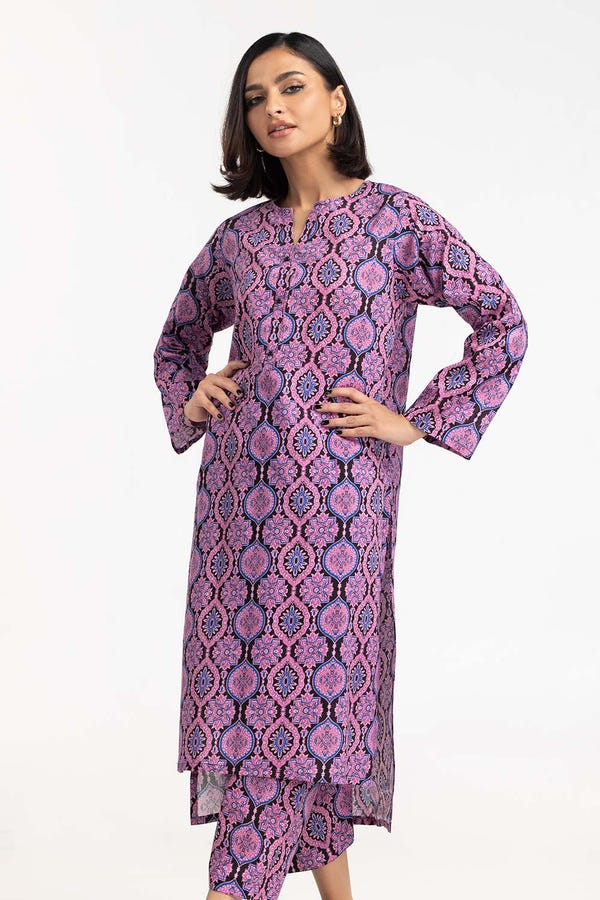 UAE -2PC Digital Printed Cambric Shirt with Shalwar IPS-23-101