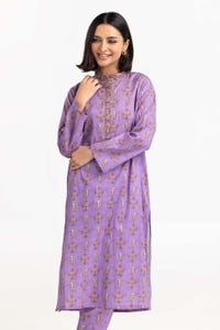 UAE -2PC Printed Cambric Shirt With Shalwar IPS-23-102