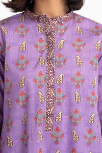 UAE -2PC Printed Cambric Shirt With Shalwar IPS-23-102