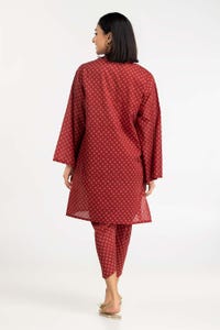UAE -2PC Digital Printed Cambric Shirt With Shalwar IPS-23-104