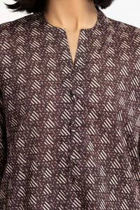 UAE -2PC Digital Printed Cambric Shirt With Trouser IPS-23-105