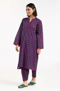 UAE -2PC Printed Cambric Shirt With Trouser IPS-23-107