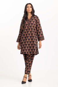 UAE -2PC Printed Cambric Shirt With Trouser IPS-23-115