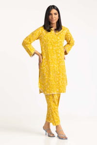 UAE -2PC Printed Cambric Shirt With Shalwar IPS-23-119