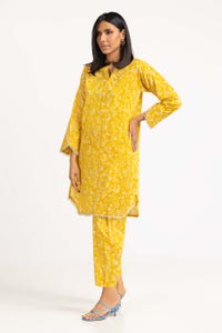 UAE -2PC Printed Cambric Shirt With Shalwar IPS-23-119