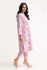 UAE -2 PC Screen Printed Shirt With Trouser IPS-23-17