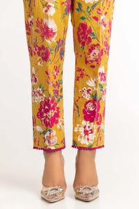 UAE -Dyed Cambric Screen Print Kurti With Trouser IPS-23-18