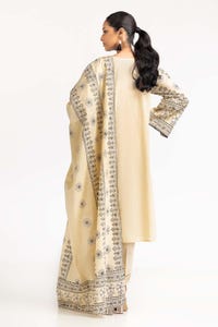 UAE -2Pc Dyed Cambric Screen Printed Kurti With Dupatta IPS-23-216