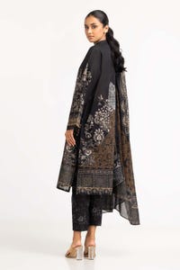 UAE -3PC Digital Printed Cambric Suit IPS-23-222