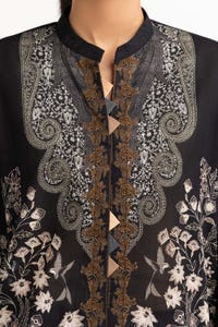 UAE -3PC Digital Printed Cambric Suit IPS-23-222